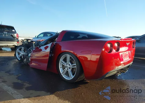 2008 Chevrolet Corvette из США, поврежденный, VIN 1G1YY26W485106929